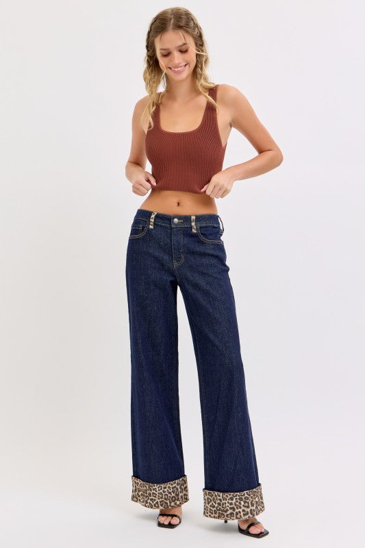 Eva Wide Legged Jeans