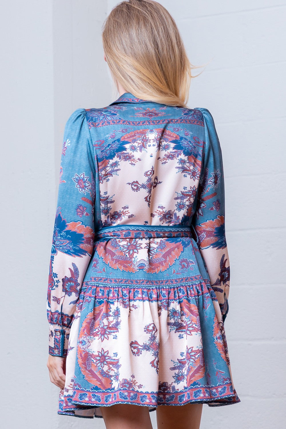 Jade Print Dress