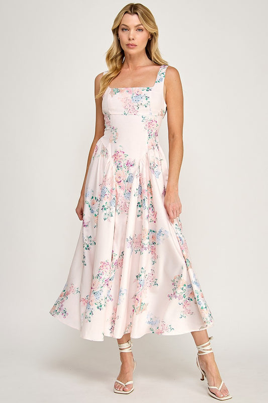 Serena Floral Dress