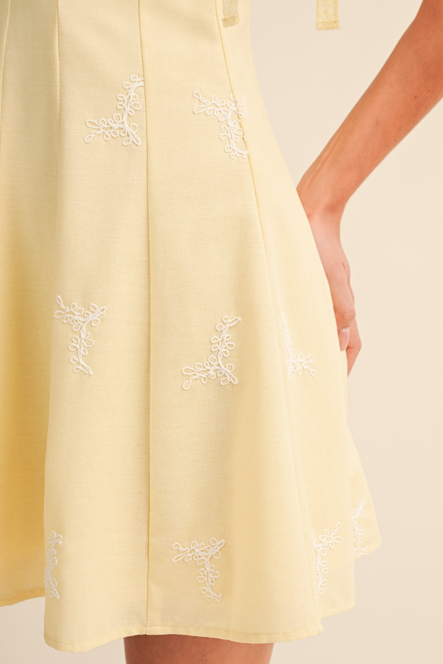 Emily Linen Mini Dress