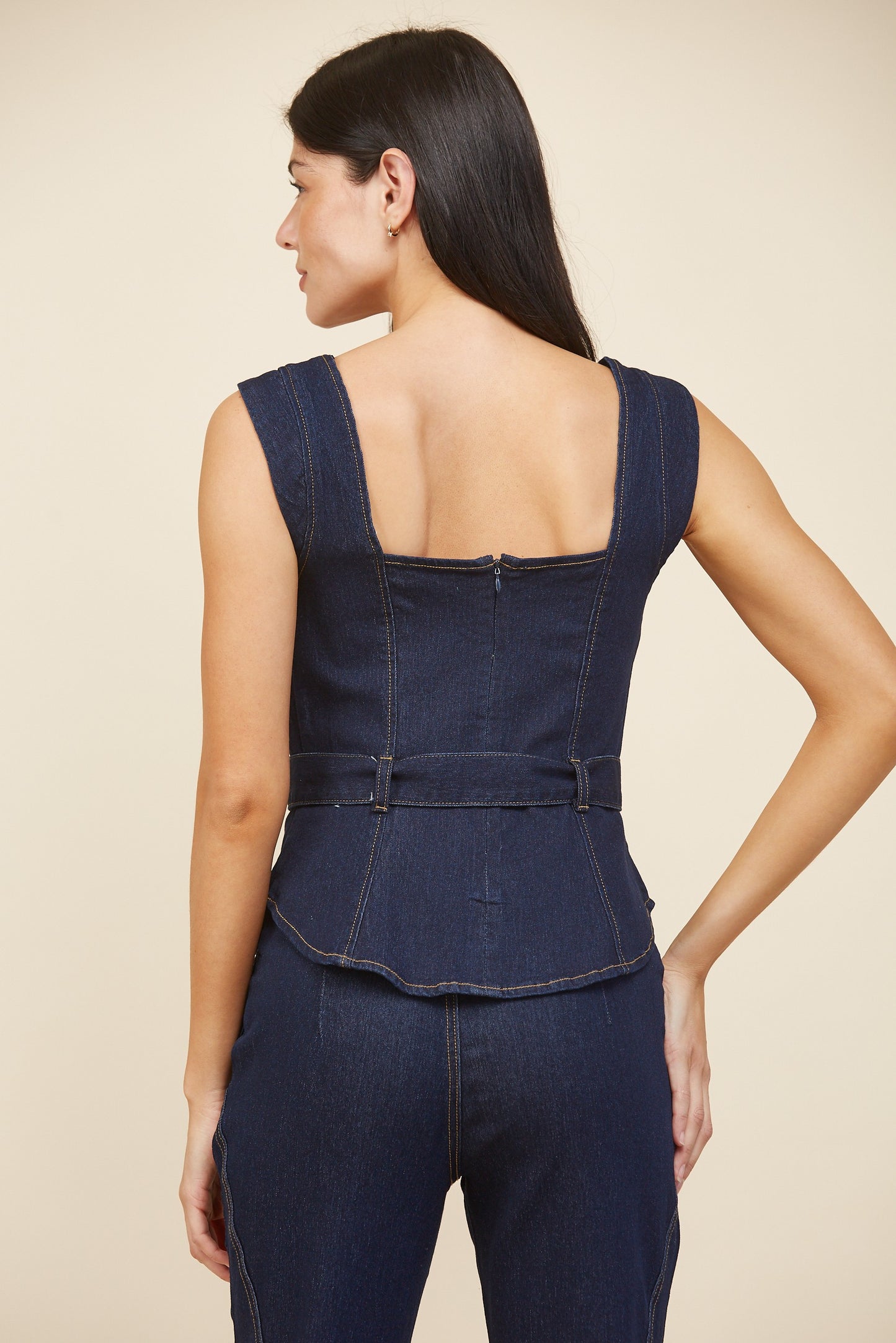 Violet Denim Set