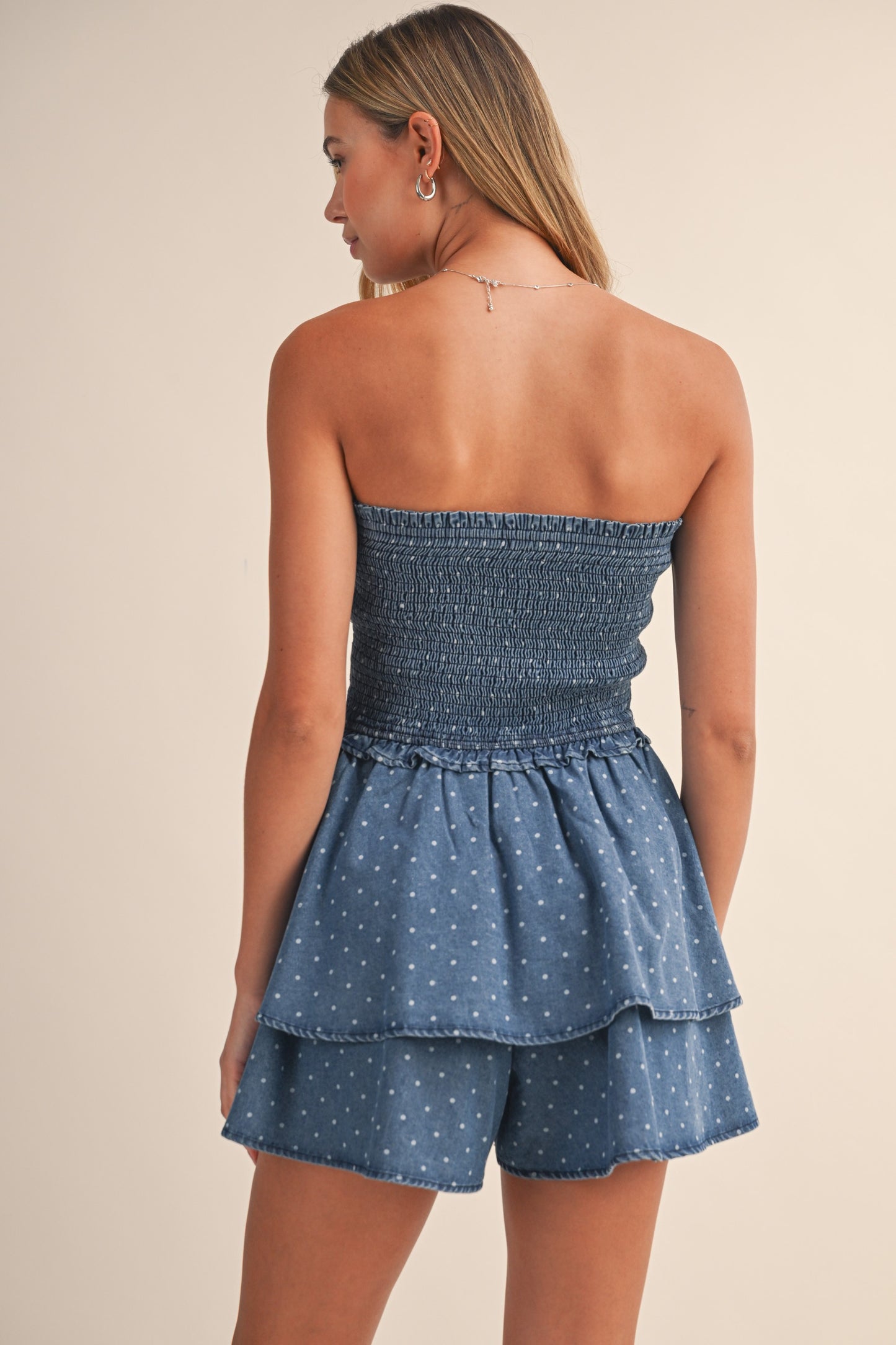 Sophie Denim Romper