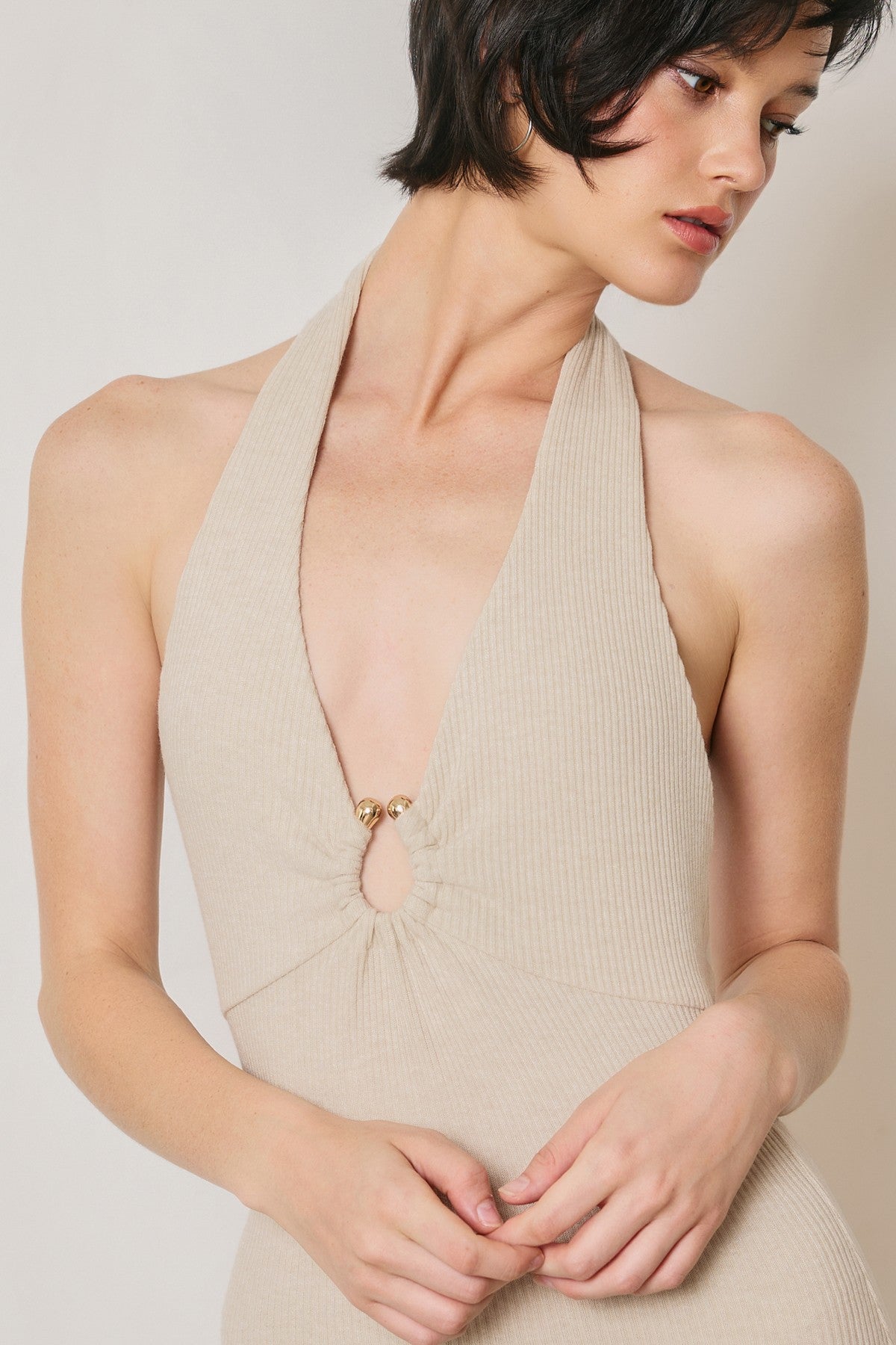 Gabriela Halter Dress
