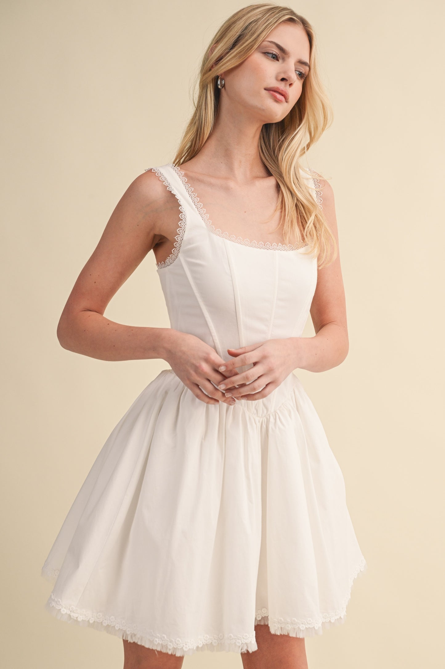 Isabel Flare Mini Dress