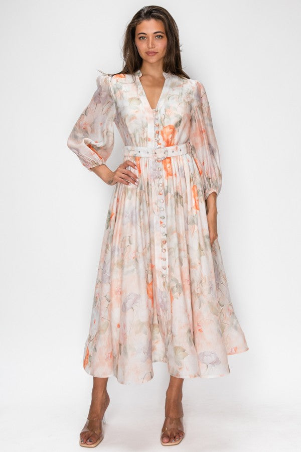 Mary Floral Dress