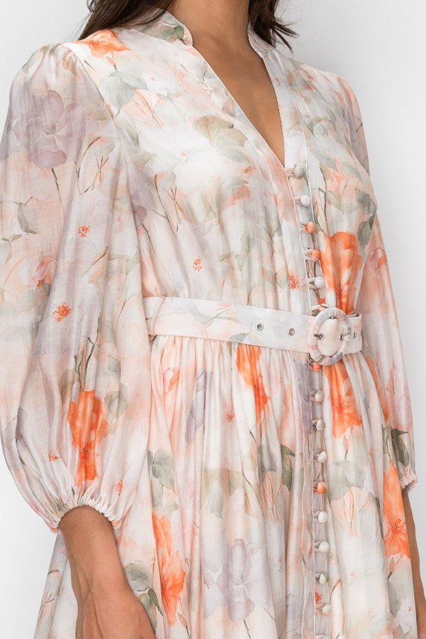 Mary Floral Dress