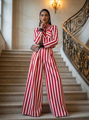 Grace Striped Set