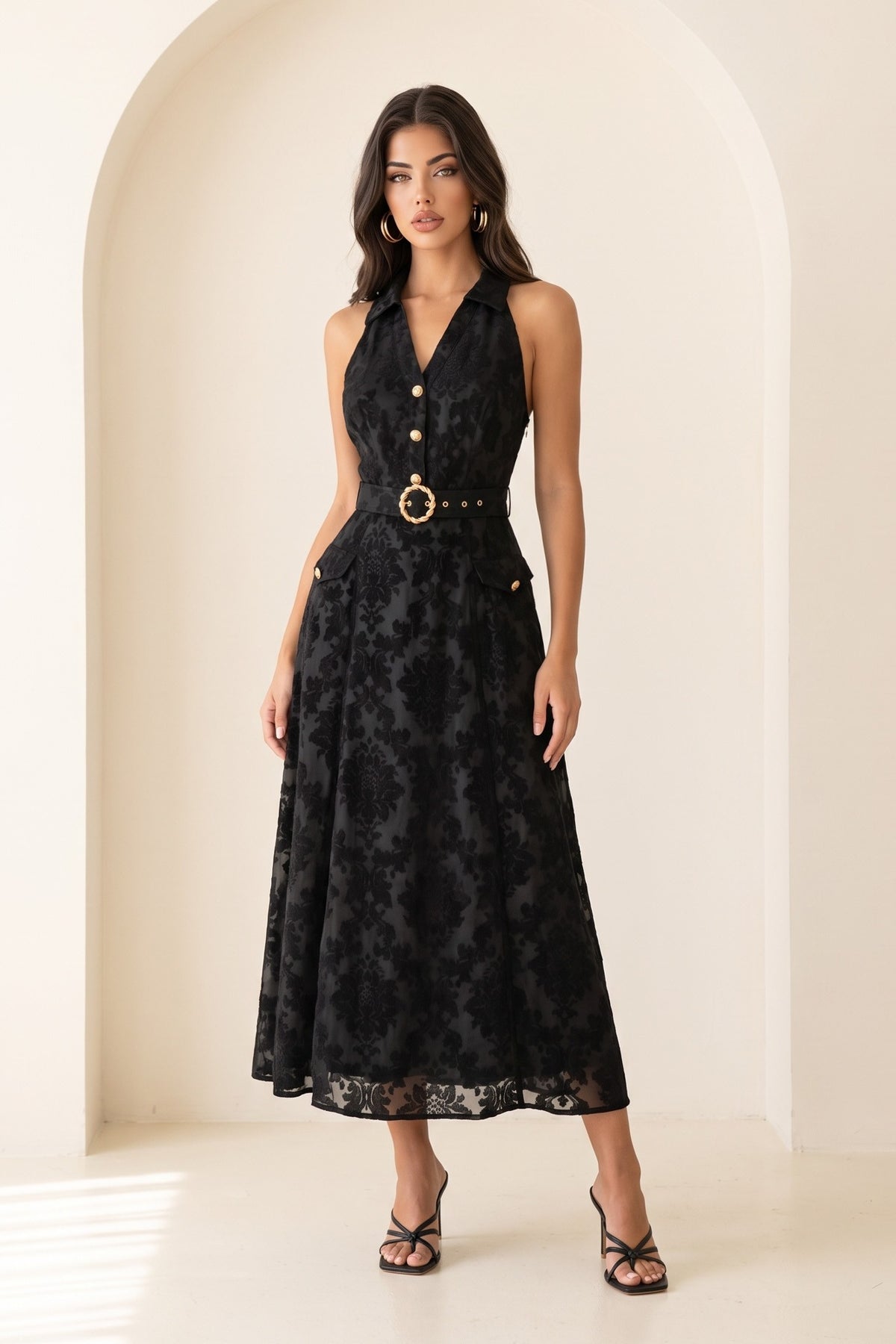 Bella Halter Dress