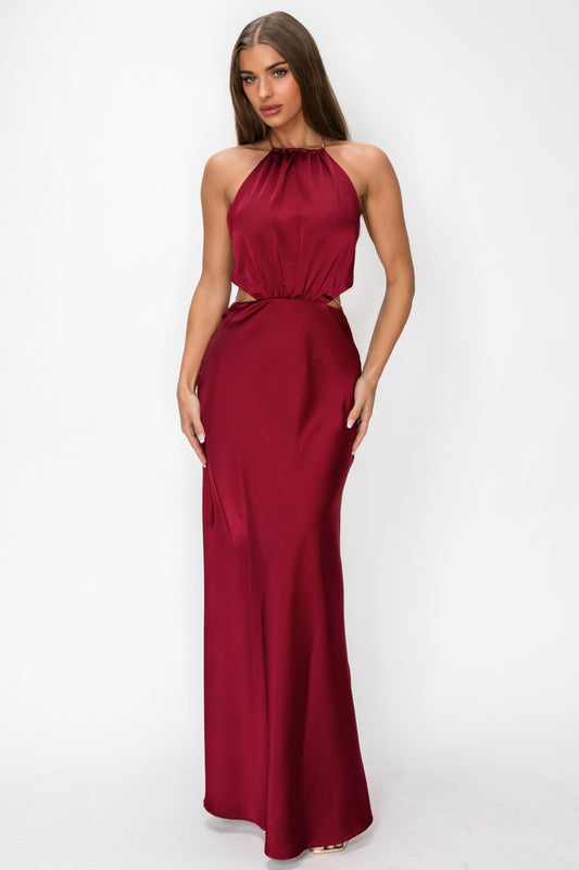 Jocelyn Satin Dress