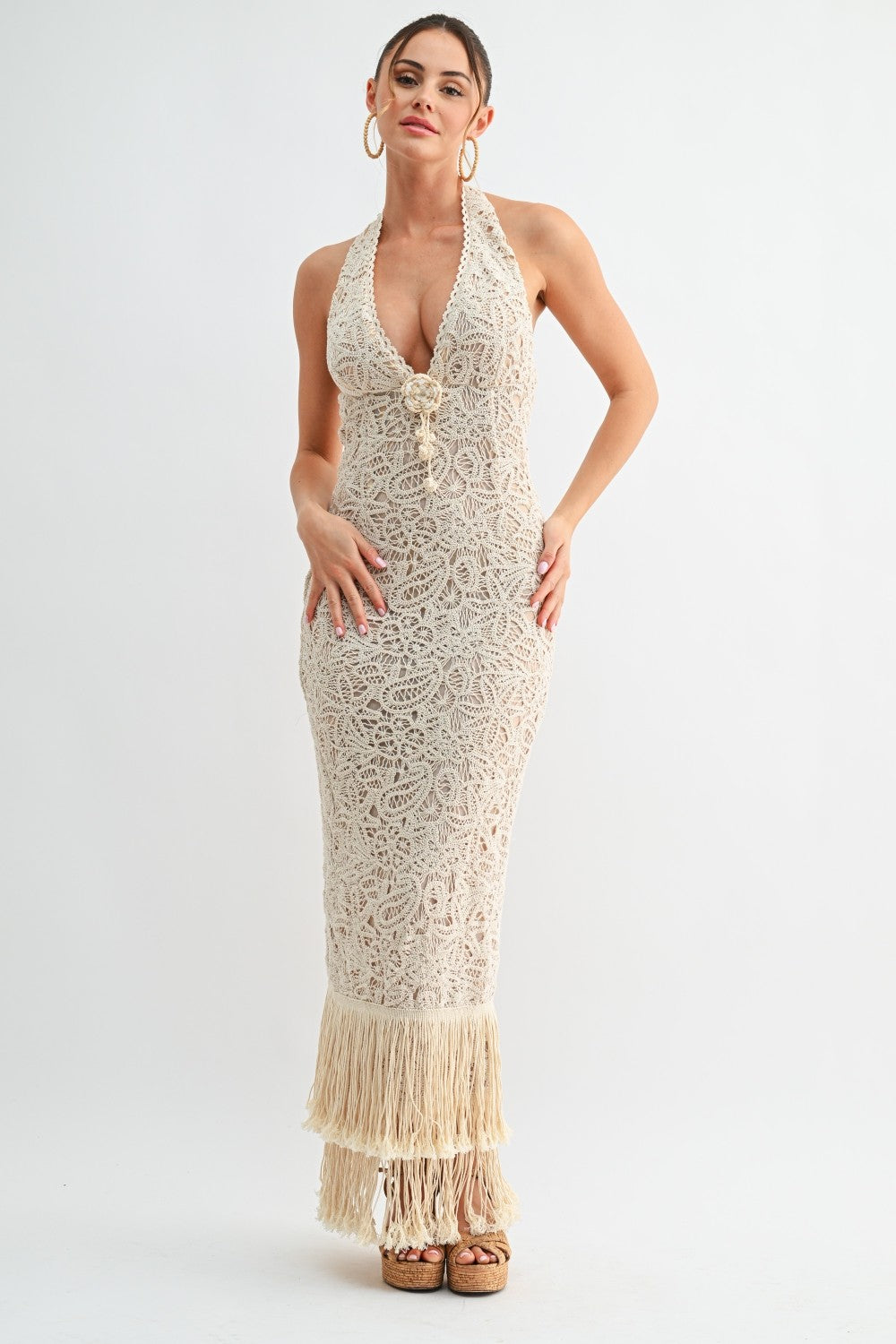 Valerie Crochet Dress