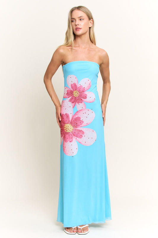 Iris Floral Dress