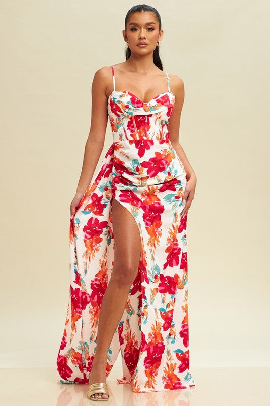 Aviani Floral Dress