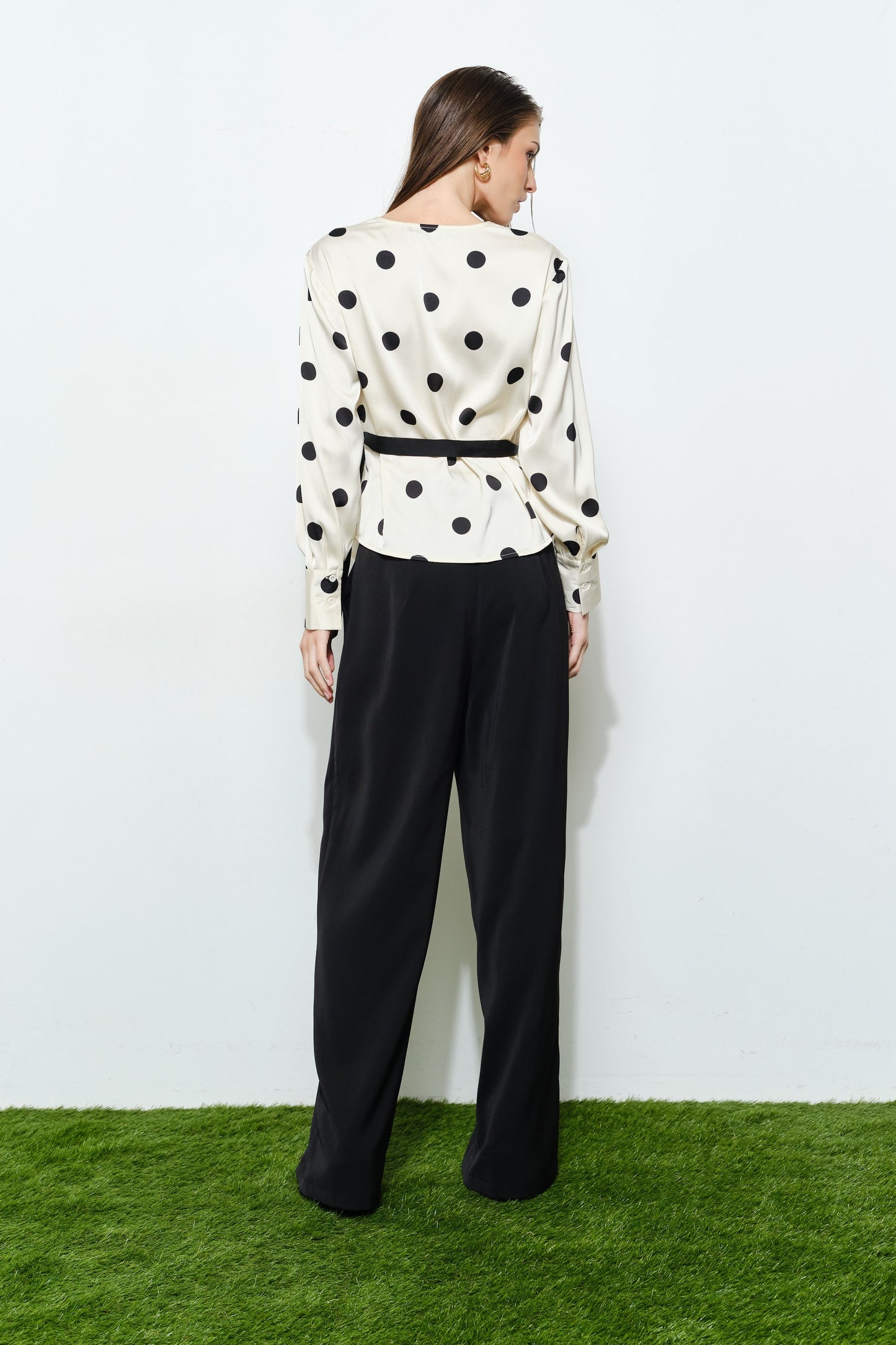 Trinity Polka Dot Blouse