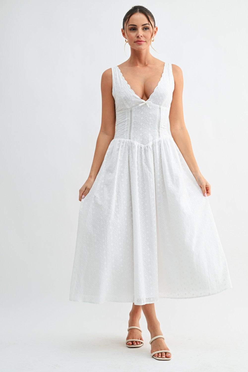 Rosalie Eyelet Dress