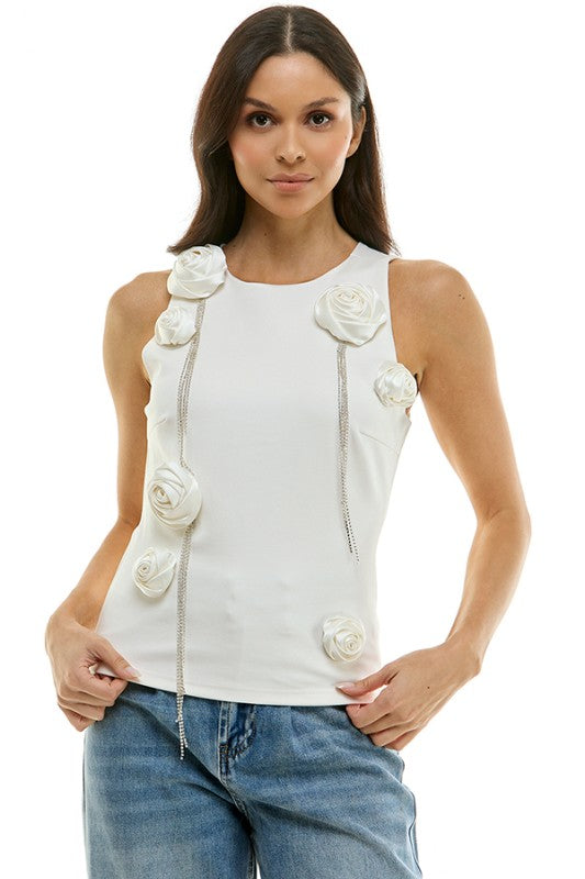 Joy 3D Flower Blouse