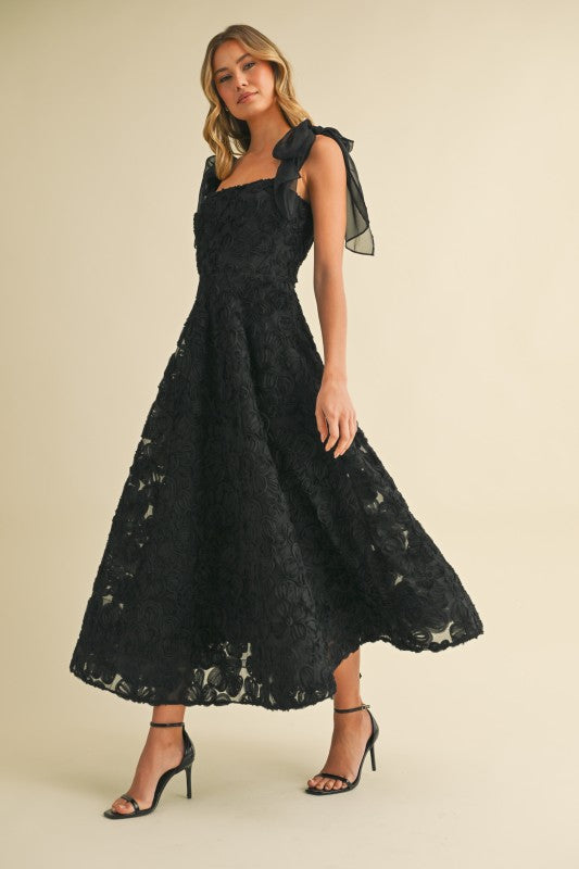 Naomi 3D Lace Dress