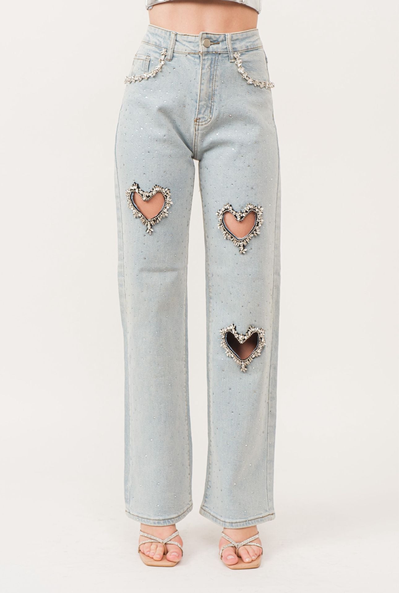 Karol Heart Jeans