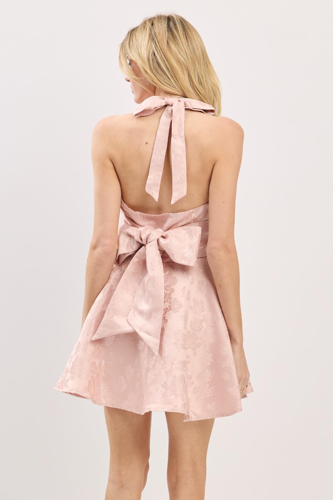 Aria Jacquard Dress