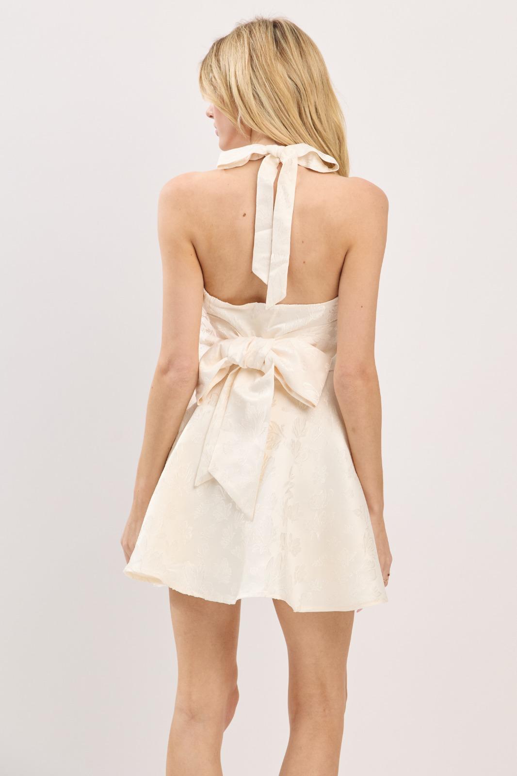 Aria Jacquard Dress