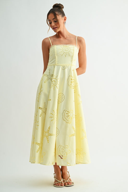 Hallie Eyelet Dress