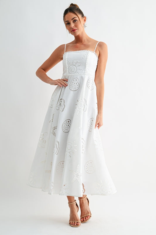Hallie Eyelet Dress