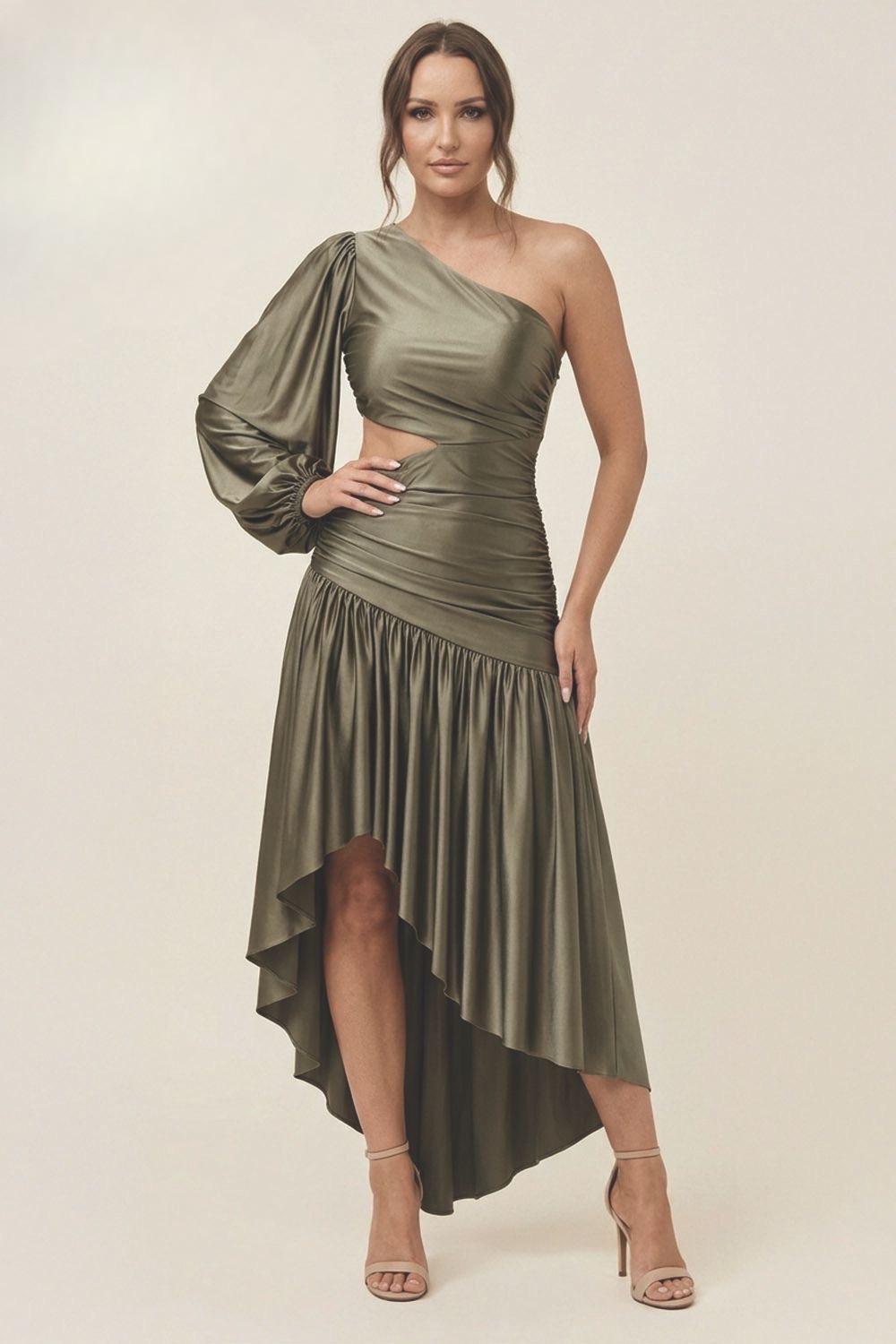 Selena Satin Dress