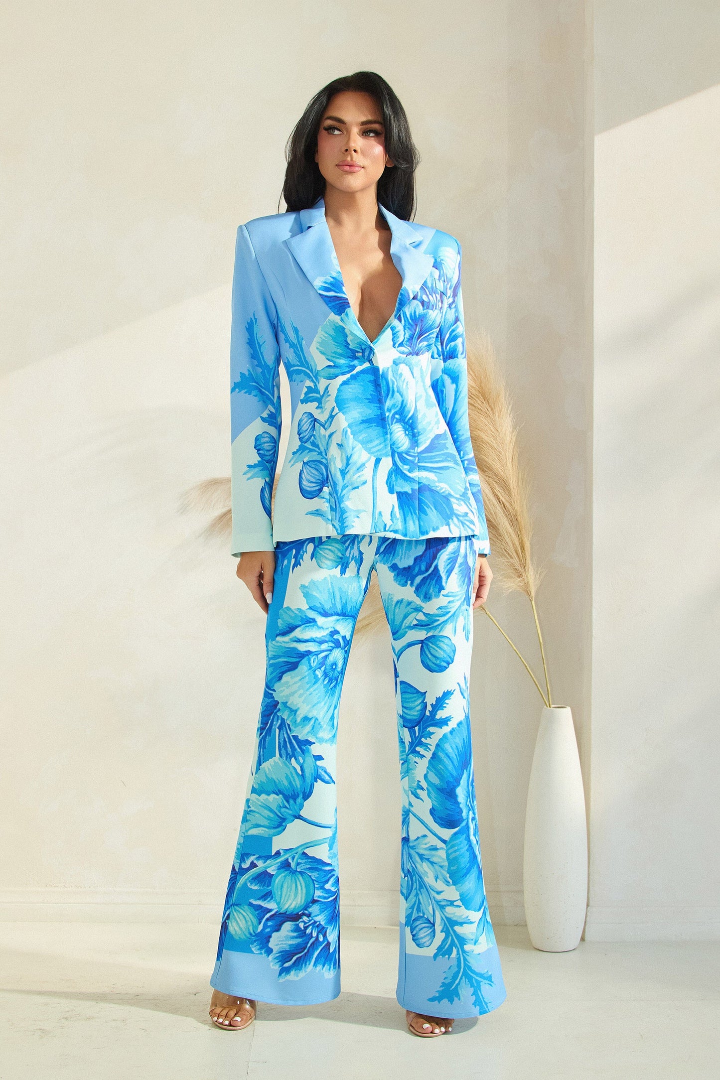 Carolina Floral Blazer Set