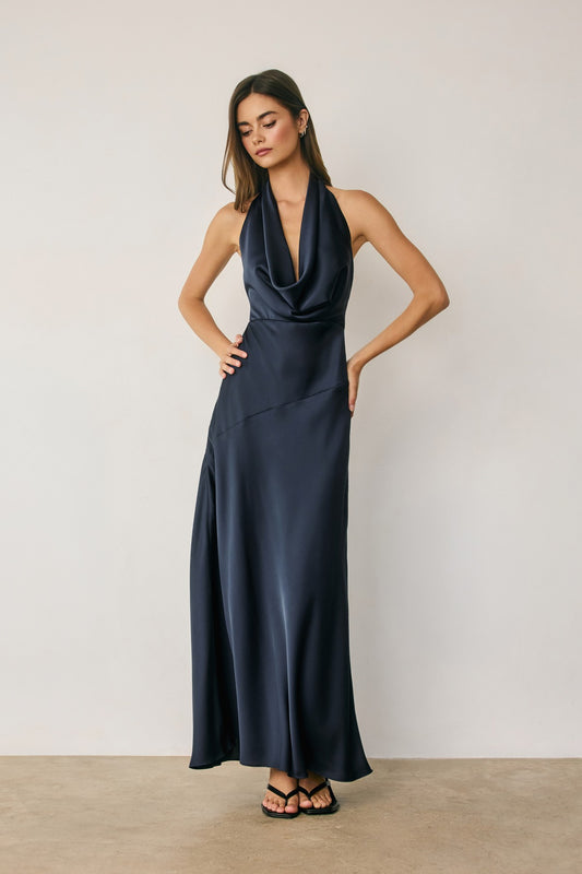 Iris Satin Dress