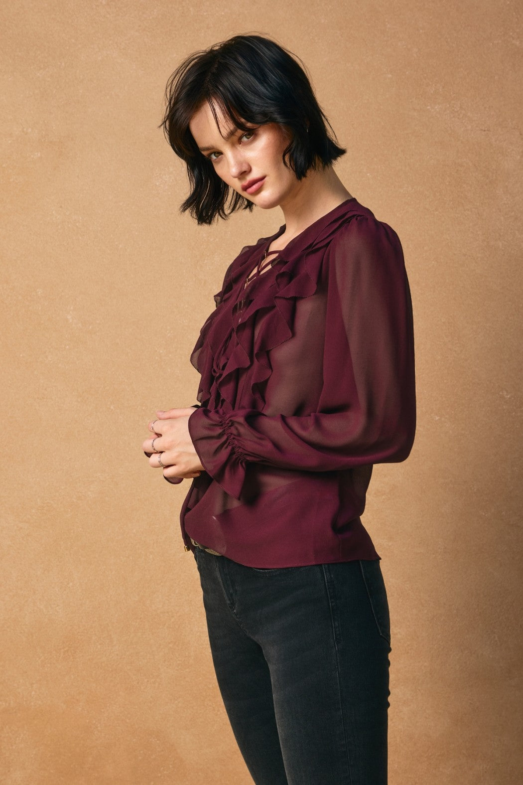 Sandra Chiffon Blouse
