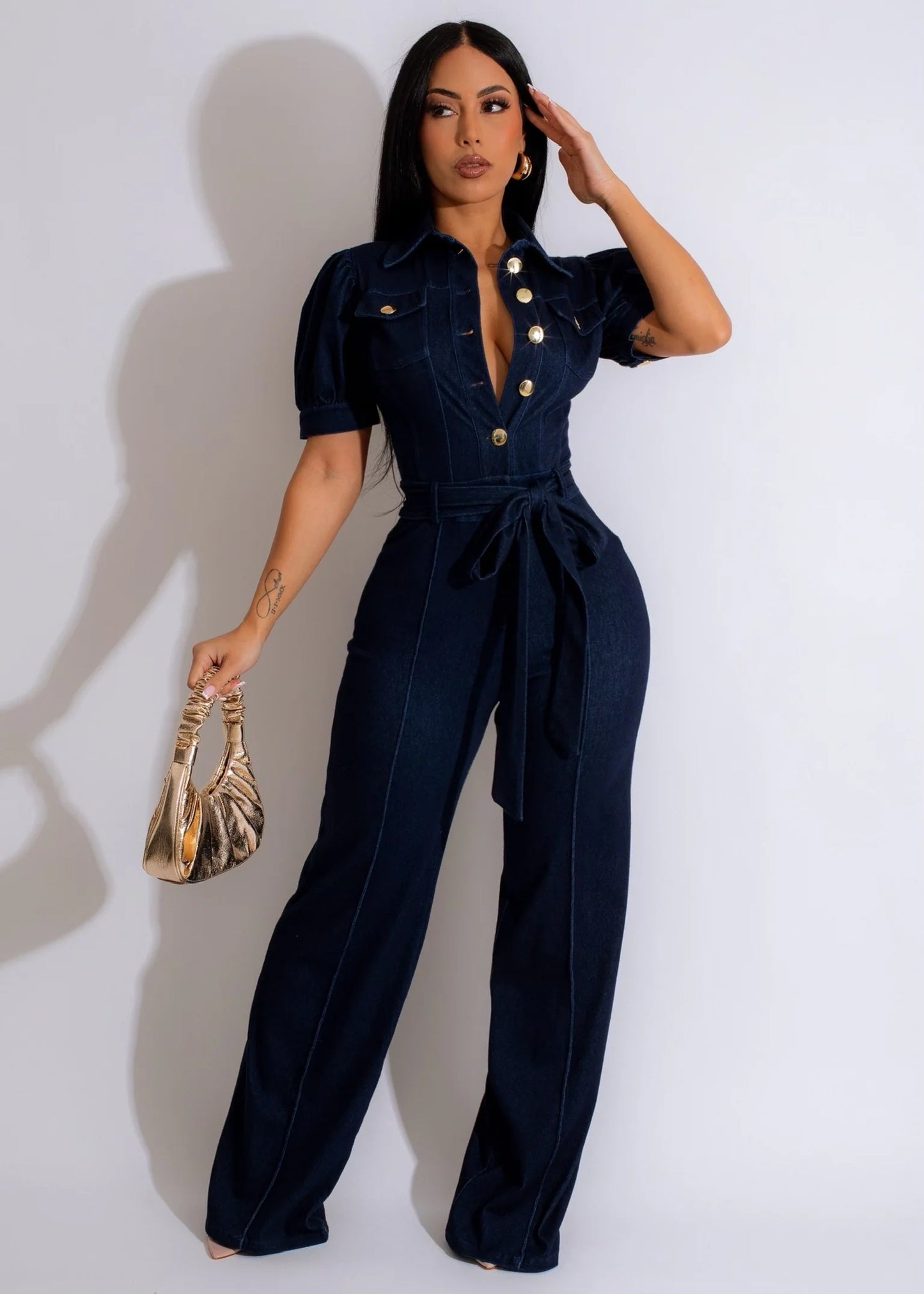 Cameron Denim Jumpsuit