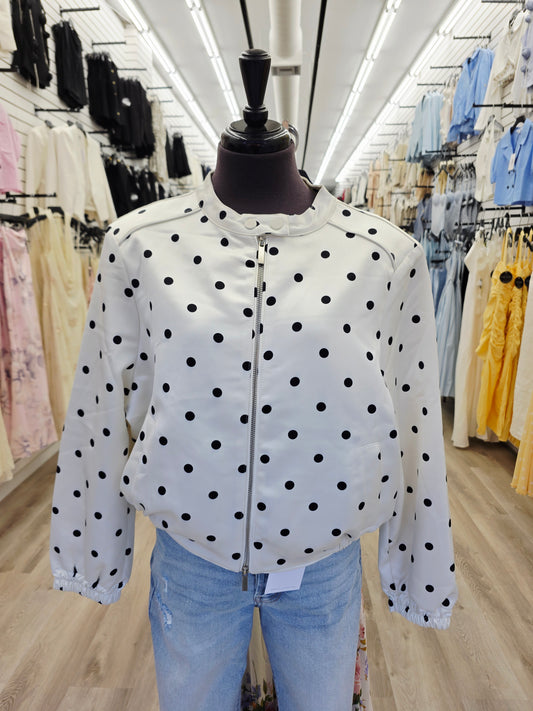 Lydia Polka Dot Jacket
