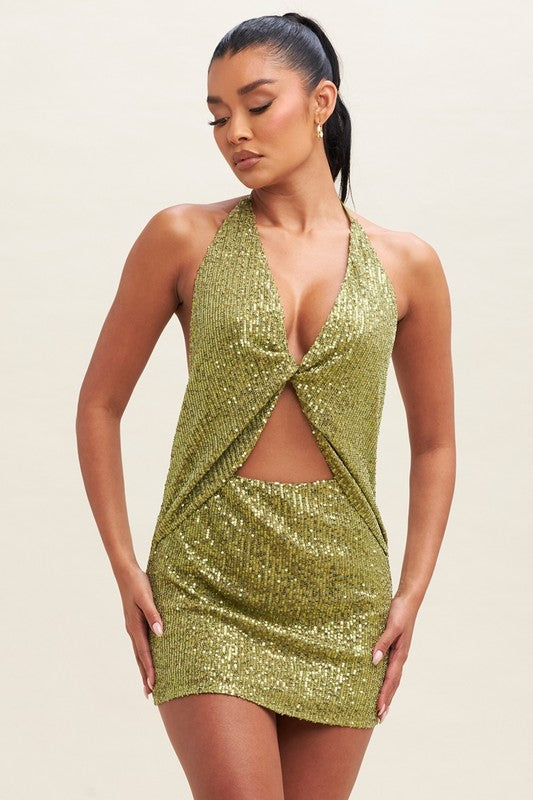 Eli Sequin Dress